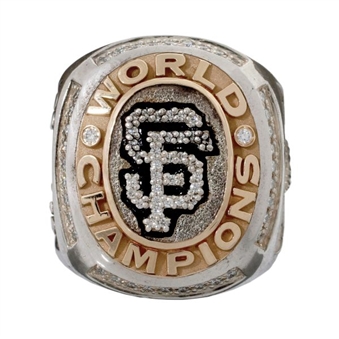 2010 San Francisco Giants World Series Championship Ring With Recipient LOA 